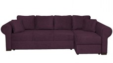 Coltar SEUL XL extensibil, cu arcuri si lada depozitare, colt dreapta, verde, 290x145x95 cm