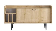 Comoda CANOPUS, stejar safir, 150x40x80 cm