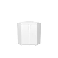Comoda COLT ALMA, 2 usi, alb, 60x60x82 cm - 1