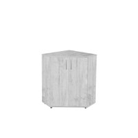 Comoda COLT ALMA, 2 usi, pin antichizat, 60x60x82 cm - 1