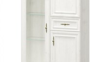 Comoda cu vitrina IRYS, 3 usi, 1 sertar, geam, pin anderson, 93,4x39x133 cm