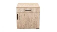 Comoda ECONO, 1 usa si 1 sertar, sherwood, 60x40x64,5 cm