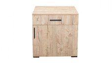 Comoda ECONO, 1 usa si 1 sertar, sherwood, 60x40x64,5 cm