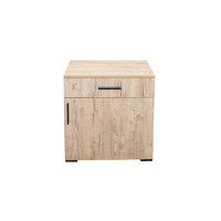 Comoda ECONO, 1 usa si 1 sertar, sherwood, 60x40x64,5 cm - 1