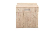 Comoda ECONO, 1 usa si 1 sertar, sherwood, 60x40x64,5 cm