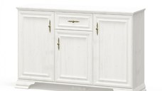 Comoda IRYS, 3 usi, 1 sertar, pin anderson, 137,6x39x88,7 cm