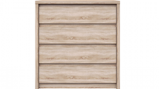 Comoda NORTON, 4 sertare, stejar sonoma, 87x40x92 cm