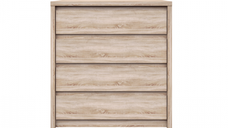 Comoda NORTON, 4 sertare, stejar sonoma, 87x40x92 cm