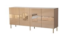Comoda PARIS bronz cu auriu, 180 x 40 x 80 cm