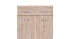 Comoda TOP MIX, 2 usi, 1 sertar, stejar sonoma, 80x33x85 cm