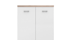 Comoda TOP MIX, 2 usi, alb, 80x33x85 cm