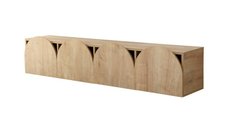 Comoda TV MESTA, stejar, 180x35x35 cm