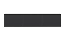 Comoda TV NEON antracit, 160 x 32 x 35 cm