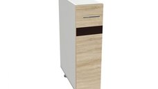 Corp inferior 20 cos Jolly YANA, corp alb, fronturi sonoma deschis + inchis, 20x50x77 cm