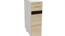 Corp inferior 20 cos Jolly YANA, corp alb, fronturi sonoma deschis + inchis, 20x50x77 cm