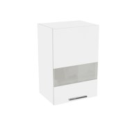 Corp suspendat 40 YANA, 1 usa, geam, corp alb, fronturi alb, 40x30x60 cm - 1