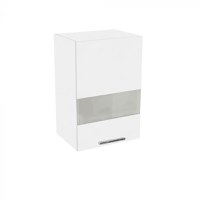 Corp suspendat 40 YANA, 1 usa, geam, corp alb, fronturi alb, 40x30x60 cm - 1