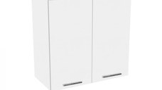 Corp suspendat 60 YANA, 2 usi, corp alb, fronturi alb, 60x30x60 cm