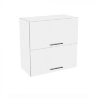 Corp suspendat 60 YANA, 2 usi rabatabile, corp alb, fronturi alb, 60x30x60 cm - 1