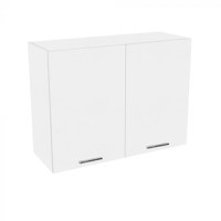 Corp suspendat 80 YANA, 2 usi, cu picurator, corp alb, fronturi alb, 80x30x60 cm - 1