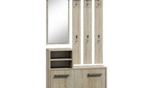 Cuier EVORA, sonoma deschis, 85x45x155 cm