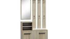 Cuier EVORA, sonoma deschis, 85x45x155 cm