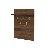 Cuier MARA II, de perete, nuc oregon, 70x22x100 cm - 1