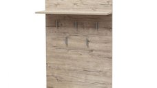 Cuier MARA II, de perete, sherwood, 70x22x100 cm