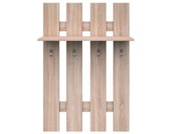 Cuier suspendat TOP MIX 80, stejar sonoma, 80x23x100 cm - 1