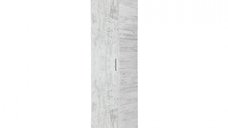 Dulap ALMA, 1 usa, 5 rafturi, pin antichizat, 40x52x203 cm