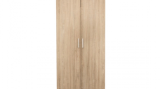 Dulap ALMA 2 usi, 1 raft, bara haine, sonoma, 80x52x203 cm