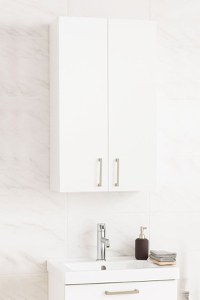 Dulap baie suspendat PROFI, 2 usi, 35x21.5x68 cm - 1