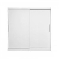 Dulap CORFU 01, usi glisante, alb, 200x60x200 cm - 1