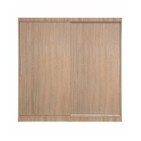 Dulap CORFU 01, usi glisante, sonoma, 200x60x200 cm - 1