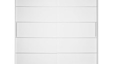 Dulap CORFU 03, usi glisante, alb, 200x60x200 cm