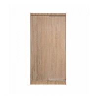 Dulap KOSS 01, usi glisante, sonoma, 100x60x200 cm - 1