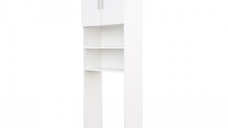 Dulap masina de spalat, 2 usi, alb, 65x30x190.5 cm