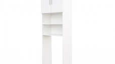 Dulap masina de spalat, 2 usi, alb, 65x30x190.5 cm