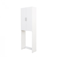 Dulap masina de spalat GRAND, 2 usi, alb, 65x30x190.5 cm - 1