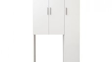 Dulap masina de spalat GRAND XL, 3 usi, alb, 97x30x190 cm