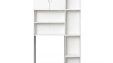 Dulap masina de spalat XL, 2 usi, alb, 97x30x190 cm