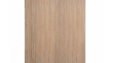 Dulap RODOS 01, usi glisante, corp alb + usi sonoma, 150x60x200 cm
