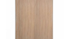 Dulap RODOS 01, usi glisante, corp alb + usi sonoma, 150x60x200 cm