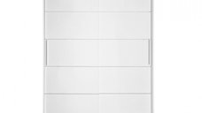 Dulap RODOS 03, usi glisante, alb, 150x60x200 cm