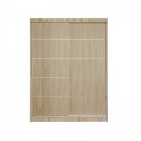 Dulap RODOS 03, usi glisante, sonoma, 150x60x200 cm - 1