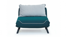 Fotoliu extensibil FOLDY MIDI, verde, 100x73x85 cm