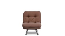 Fotoliu extensibil MISA, maro deschis, 70x78x85 cm