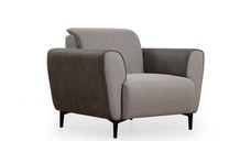 Fotoliu fix AREN, gri, 100x85x85 cm