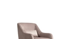 Fotoliu fix ASTANA, bej, 60x72x81 cm