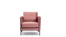Fotoliu fix SINO, roz, 81x87x90 cm